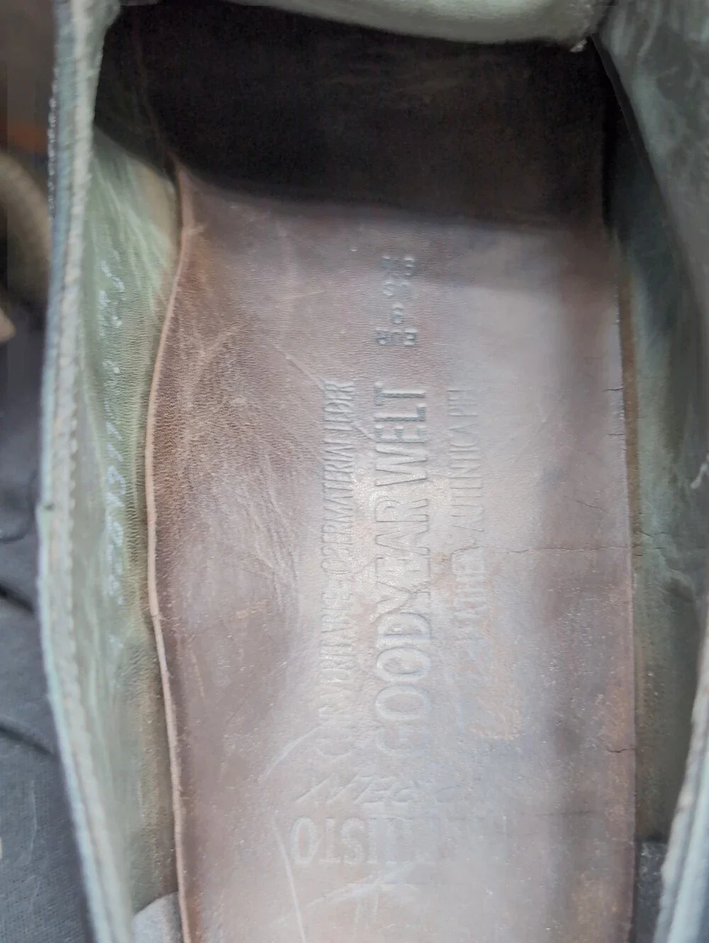 Mephisto Men’s Black Leather Comfort Oxfords – Goodyear Welt – Size 9